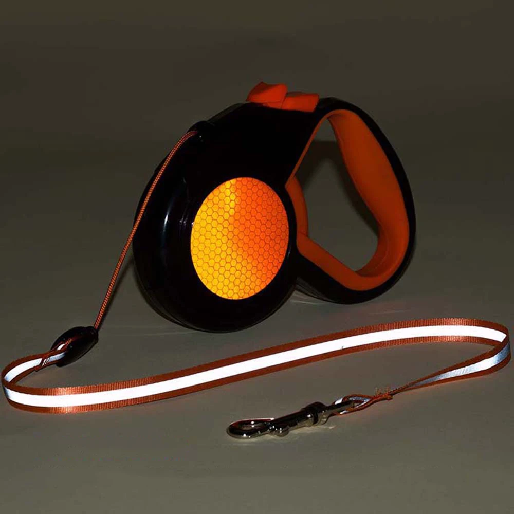 3 м 5 8 выдвижной поводок для собак Светоотражающий Поводок домашних животных