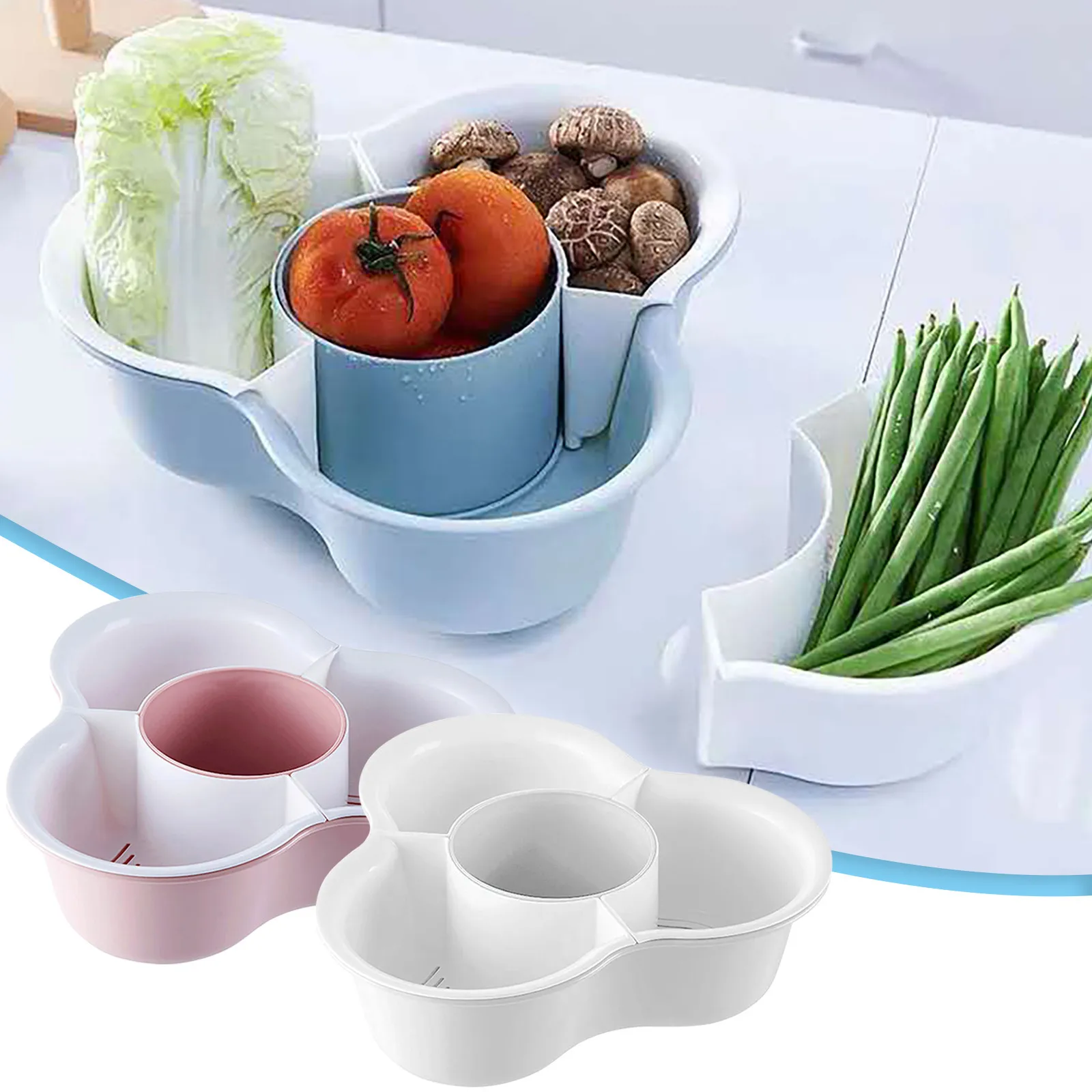 Большая подставка для мытья овощей большая слива кухонной раковины корзина |