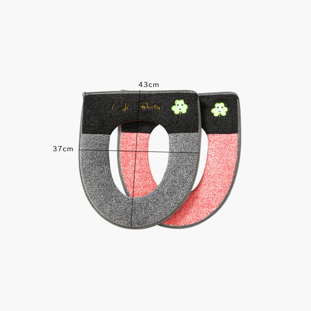 Новая подушка на сиденье для унитаза молнии теплая мягкая ванной комнаты