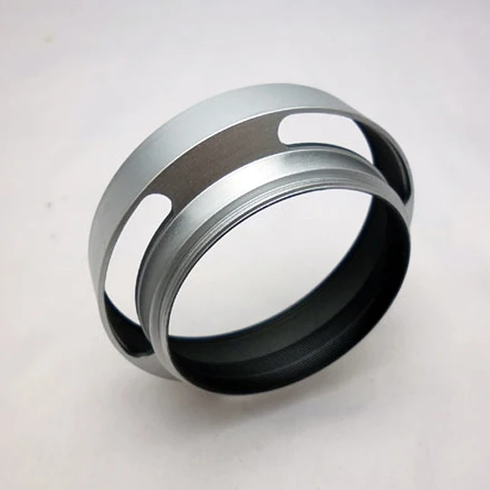 Бренд COMLYO новинка серебристая металлическая вентилируемая бленда для объектива