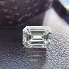 Szjinao Цветные камни россыпью камень Муассанит 0.2ct для 10ct изумруд огранки D Цвет VVS1 определено для ювелирные изделия кольцо с бриллиантом драгоценные камни