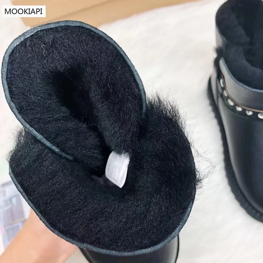 В 2019 году австралийские высококачественные детские зимние ботинки настоящая