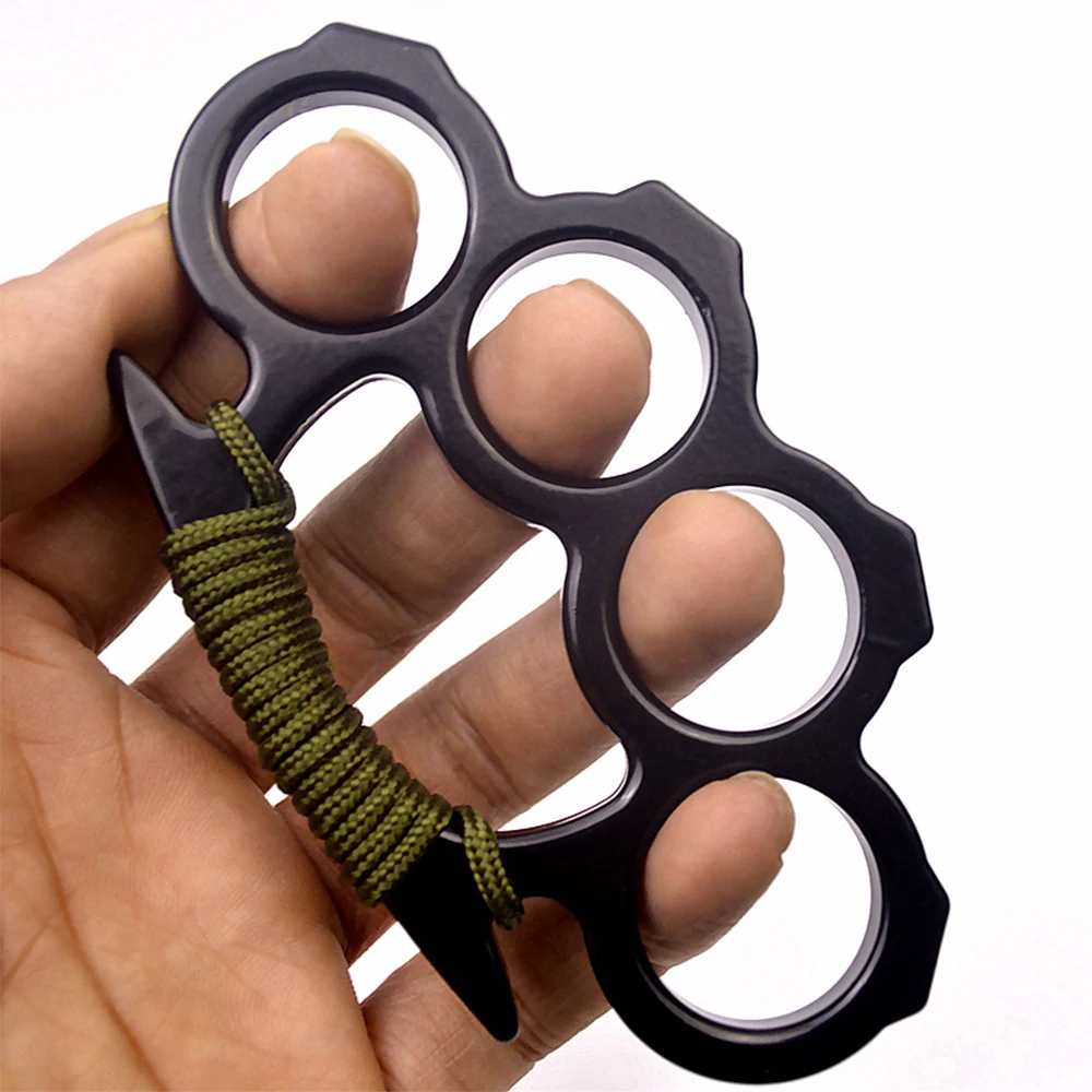 

Fidget Toys Skeleton Shape Beer Bottle Opener Window Tool Brass Knuckles Self Defense Knuckle Pendant Toys
