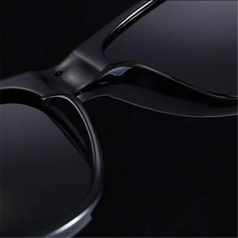 Мужские солнцезащитные очки RBRARE классические квадратные поляризационные в