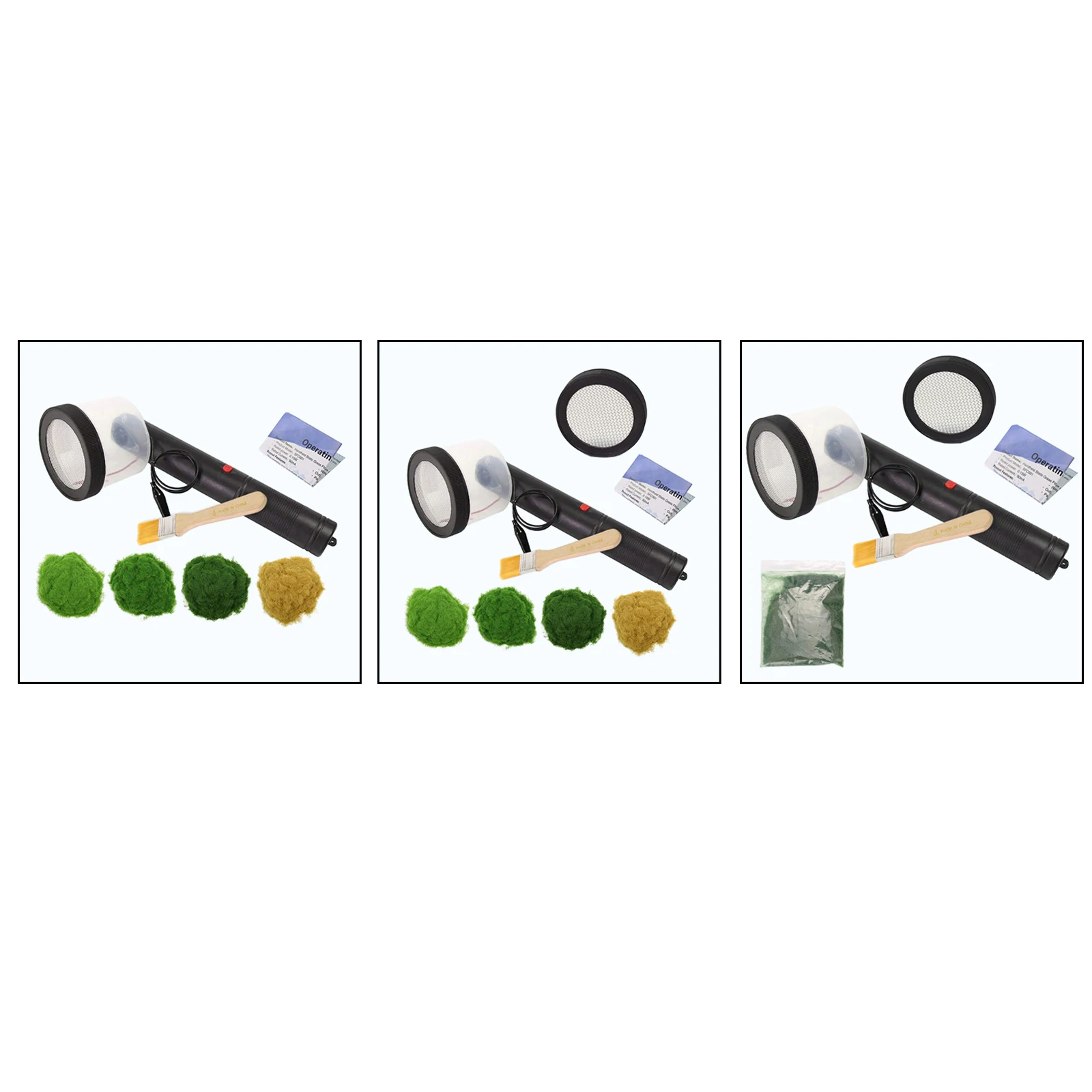 

Portable grass scenery Mini Flocking electric Machine Static flock Master Applicator for Model Building Scenery