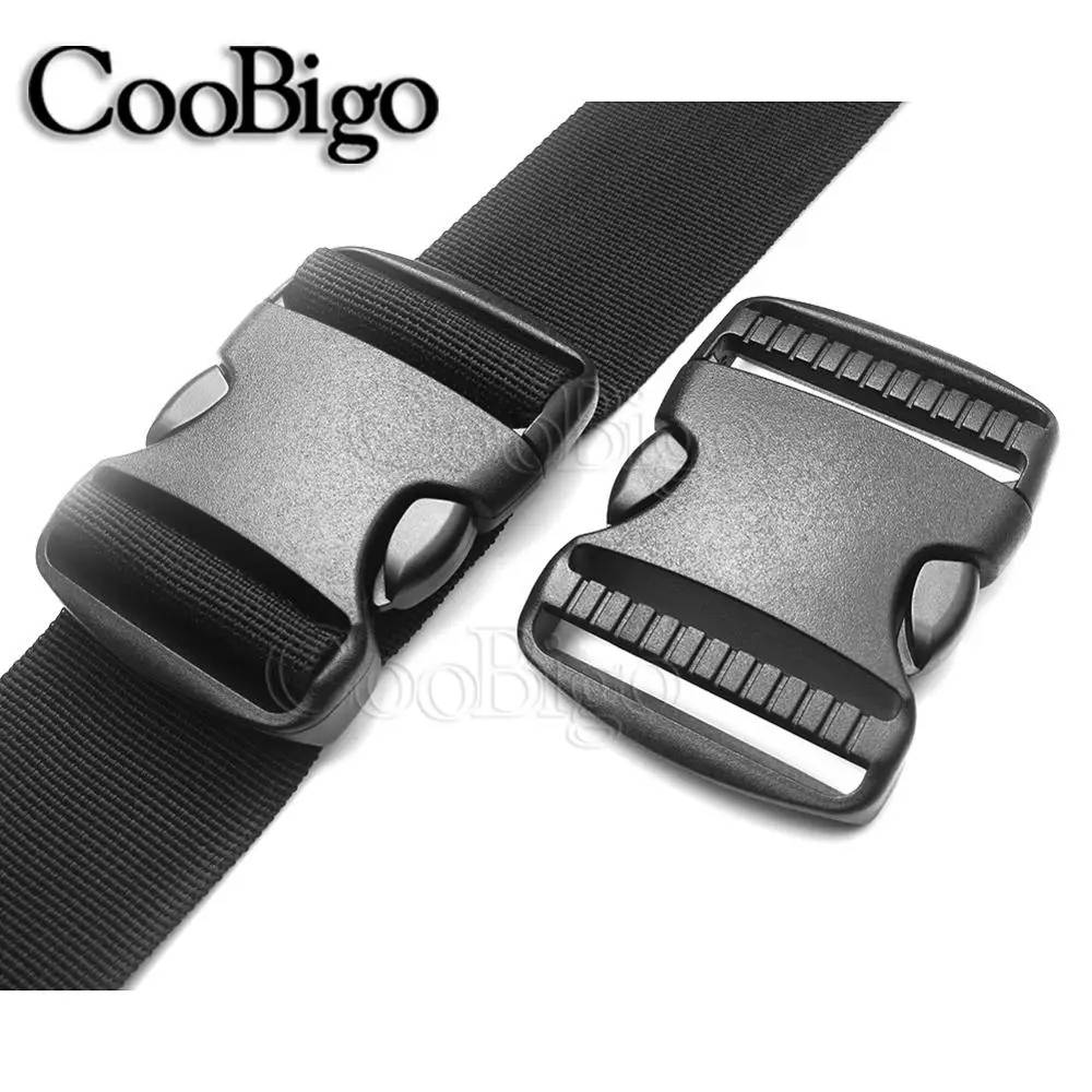 5 шт. разные размеры Пластиковая фурнитура двойная регулируемая боковая пряжка