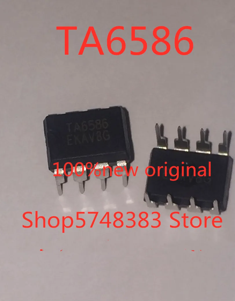 1 шт./лот новый оригинальный TA6586 6586 DIP 8|Аксессуары для батарей и ЗУ| |