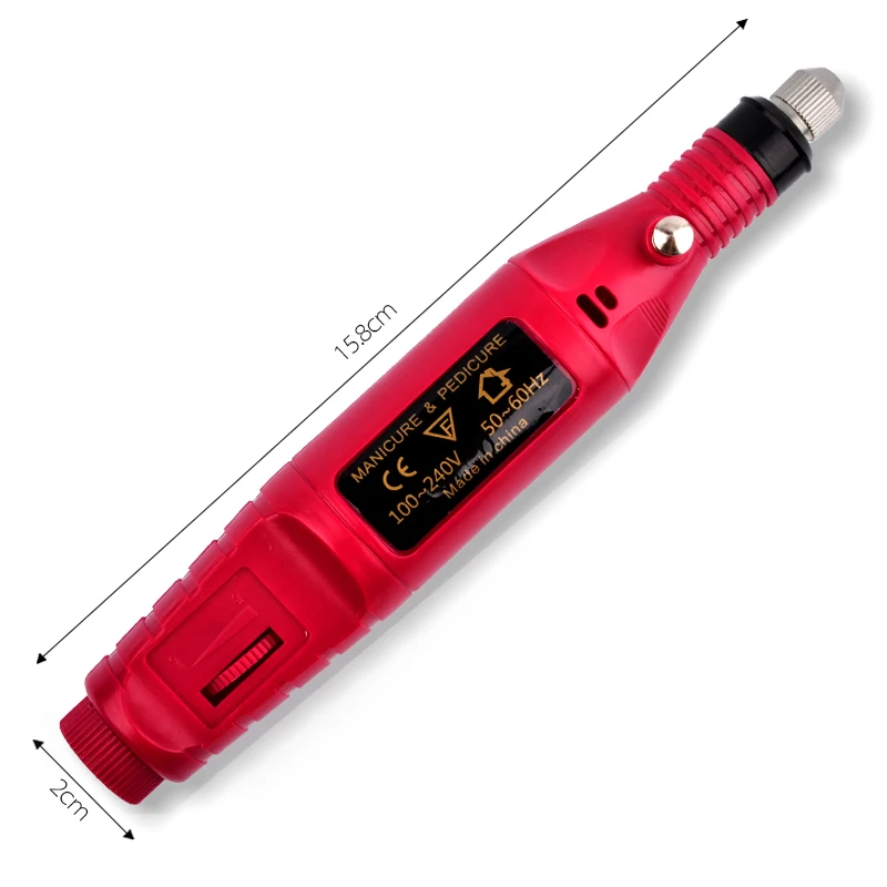 Профессиональная электрическая дрель для ногтей набор маникюрный станок ручка