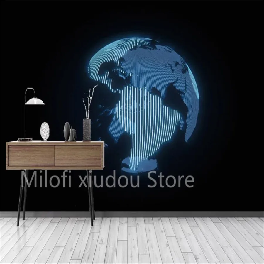 

Milofi custom 3d wallpaper mural fantasy universe starry sky living room bedroom background wall decoration painting wallpaper