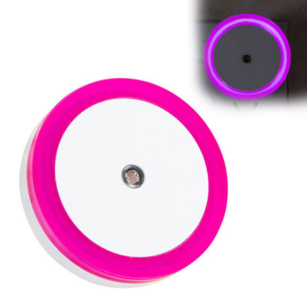 

LED Night Light Auto Sensor Plug In Light Energy Saving Night Lamp For Home Bedroom Closet Kitchen Wardrobe Light Red Blue White