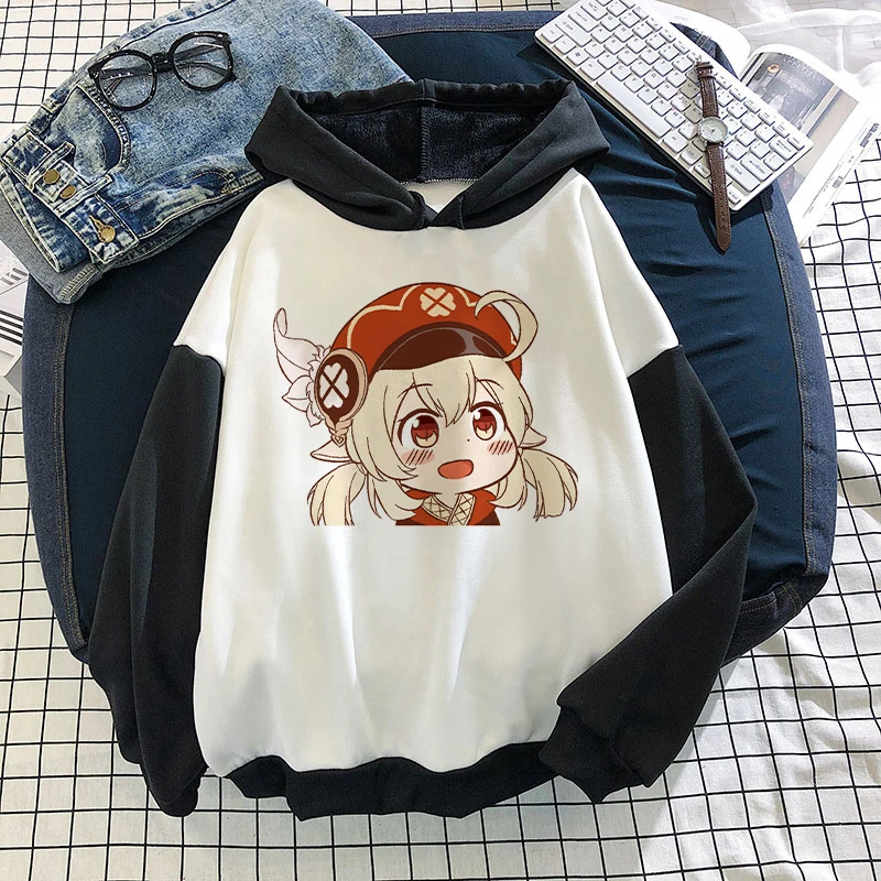 Vintage Sweetshirts Kawaii Harajuku Anime Genshin Impact Women Streetwear Hooded Cool Oversized Hoodies Hooded Gothic Clothes