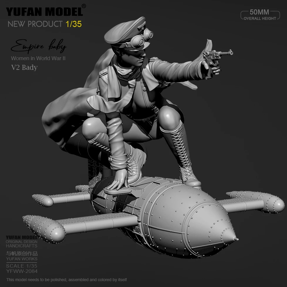 

1/35 YUFAN Resin model kits figure colorless and self-assembled YFWW-2084