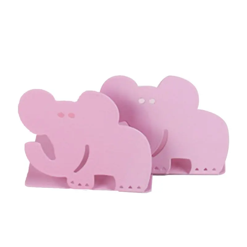 2 шт. прозрачные акриловые подставки для книг с изображением животных |