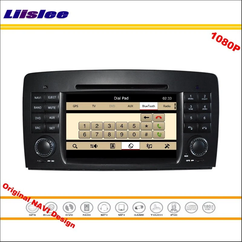 Для Mercedes Benz SLK R171 2004 ~ 2011 стерео радио CD DVD плеер GPS навигация 1080P экранная система