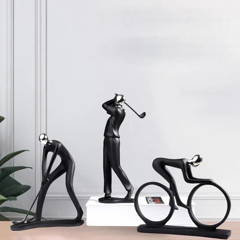 ERMAKOVA современное искусство абстрактная Статуэтка спортсмена гонщика велосипеда