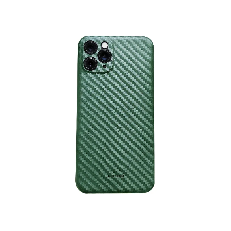 

K-Doo Air Carbon ultra thin 0.4mm case carbon fiber patter slim and lightweight mobile phone cover for iPhone11/11pro/11promax