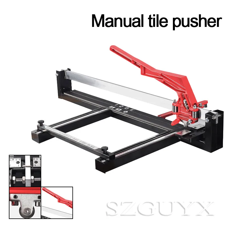 Машина для резки GUYX с двойной рейкой из алюминиевого сплава ручной резак плитки 6