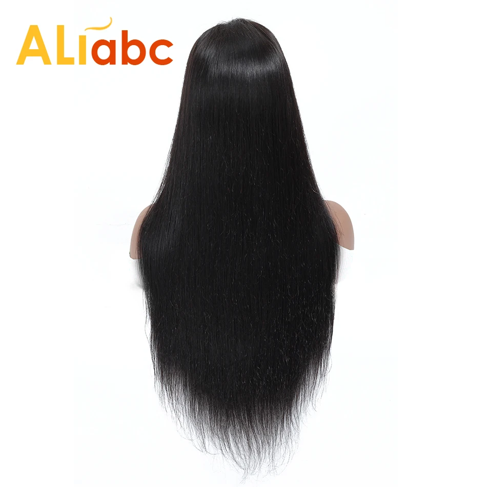 Aliabc бразильские 13*4 фронтальные парики 100% человеческие волосы для черных женщин