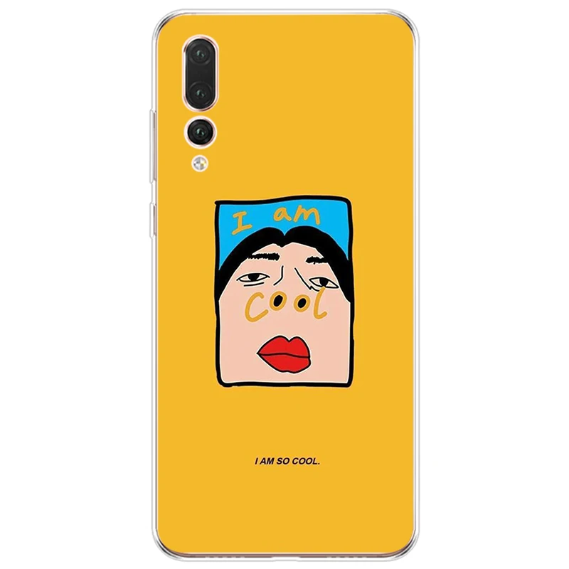 Мягкий силиконовый чехол для телефона из ТПУ чехол для Huawei P9 P10 P20 PLUS P8 P9 P10 P20 P30 lite P20 P30 PRO P smart - Цвет: T19080601-07.jpg