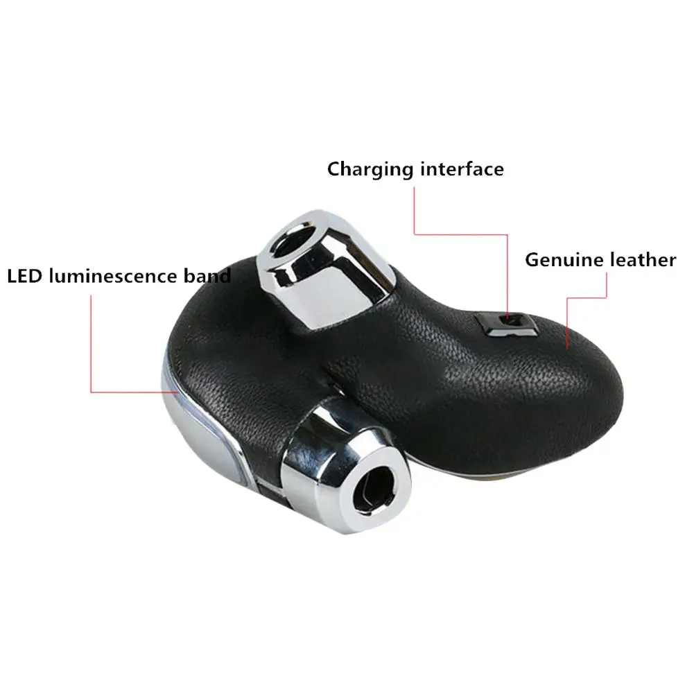 

Touch Motion Activated LED Light Gear Shift Knob Modification Car Shift Knob Shifter Colorful flat led flash light CN(Origin)