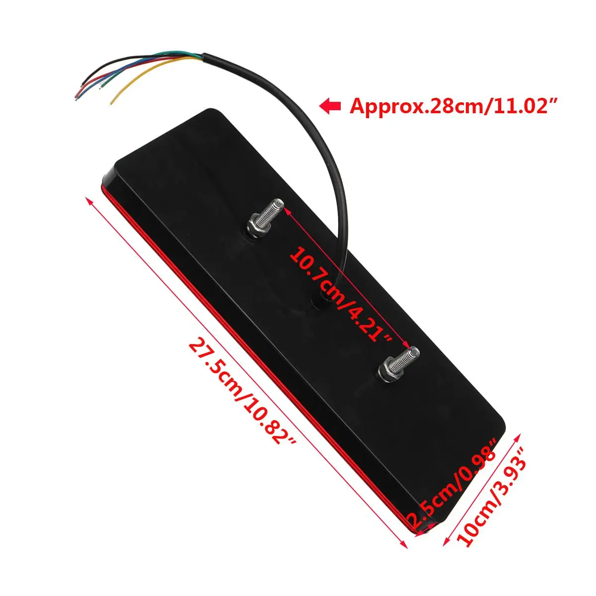 

2pcs 12V 24V 30 LED Car Truck Tail Light Rear Brake Light Turn Signal Lamp Indicator for Trailer Lorry Camper Caravan Bus Van