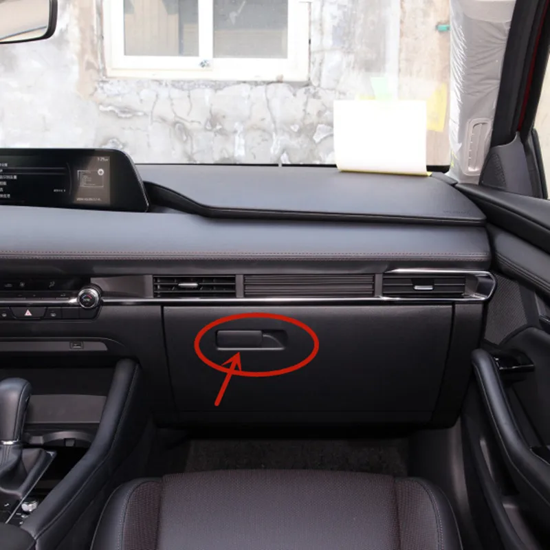 Аксессуары для mazda 3 mazda3 2019 2020 axela хэтчбек седан аксессуары интерьера перчаточный