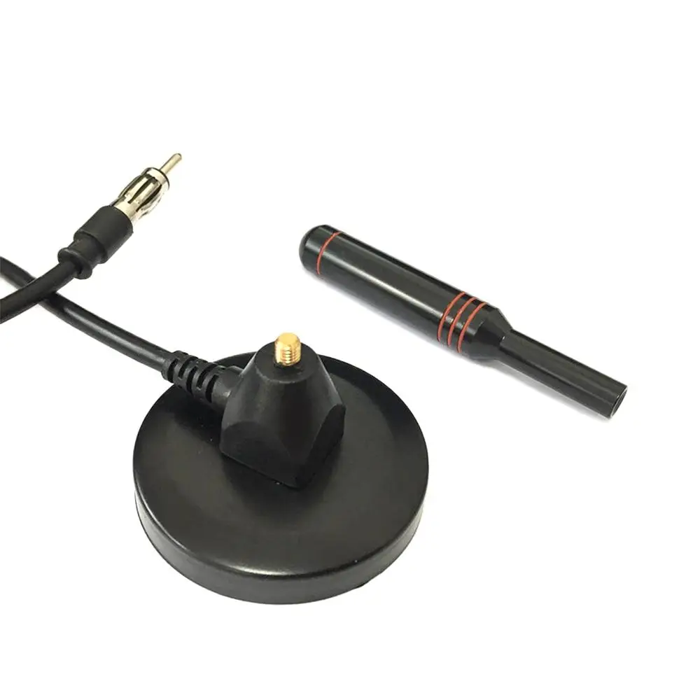 Auto Radio FM Antenna Signal Boost Sucker Magnetic Aerial Universal for Car 3m Cable