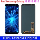 100% протестированный ЖК-дисплей SUPER Amoled 6,0 дюйма для Samsung J8 2018 J810 SM-J810F J810FDS, ЖК-дисплей и сенсорный экран с дигитайзером в сборе