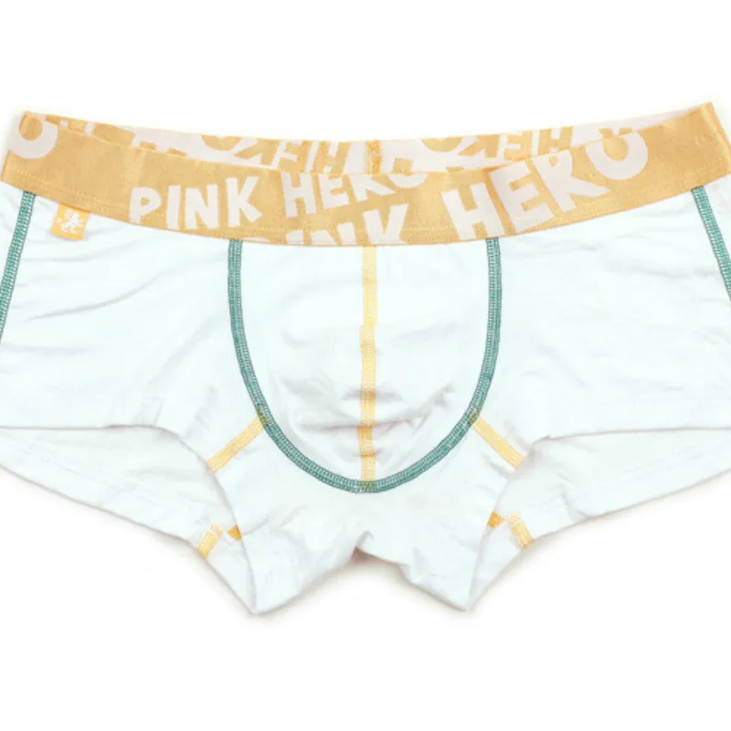 Сексуальные мужские хлопковые боксеры шорты мужское Брендовое нижнее белье 5