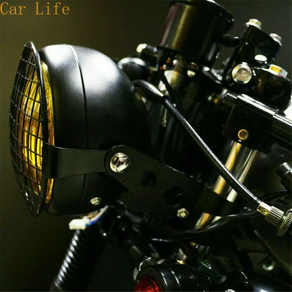 Верхняя универсальная 6 1 дюймовая ретро-стильная мотоциклетная Сетчатая