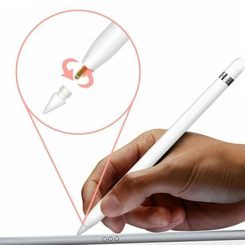 Запасной силиконовый наконечник для Apple Pencil IPad Pro подходит Pencil|Стилусы| |