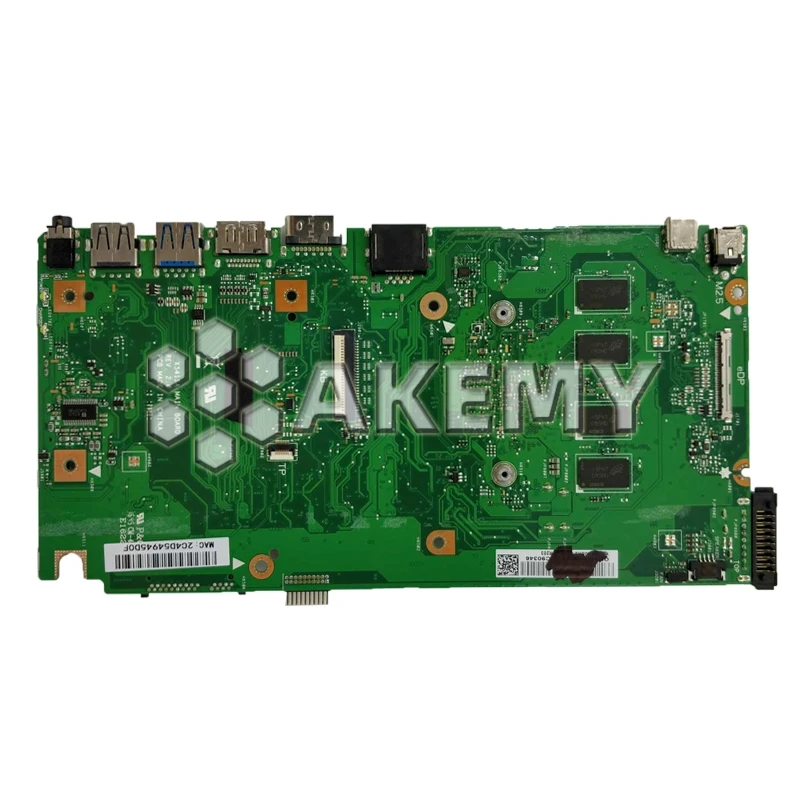 new x541sa mainboard for asus x541 x541s x541sa laptop motherboard test ok 8g n3160 4 cores 8gb ram free global shipping