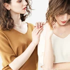 Новинка, модные женские свитера, кашемировый свитер, Женский вязаный пуловер, женский свитер с коротким рукавом и V-образным вырезом, зимние топы, женские топы