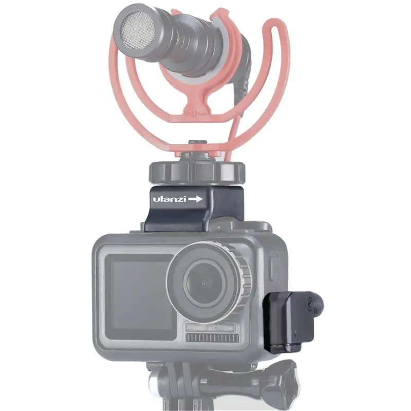 Аудио адаптер для CYNOVA DJI Osmo действие Микрофон внешний 3 5 мм крепление микрофона