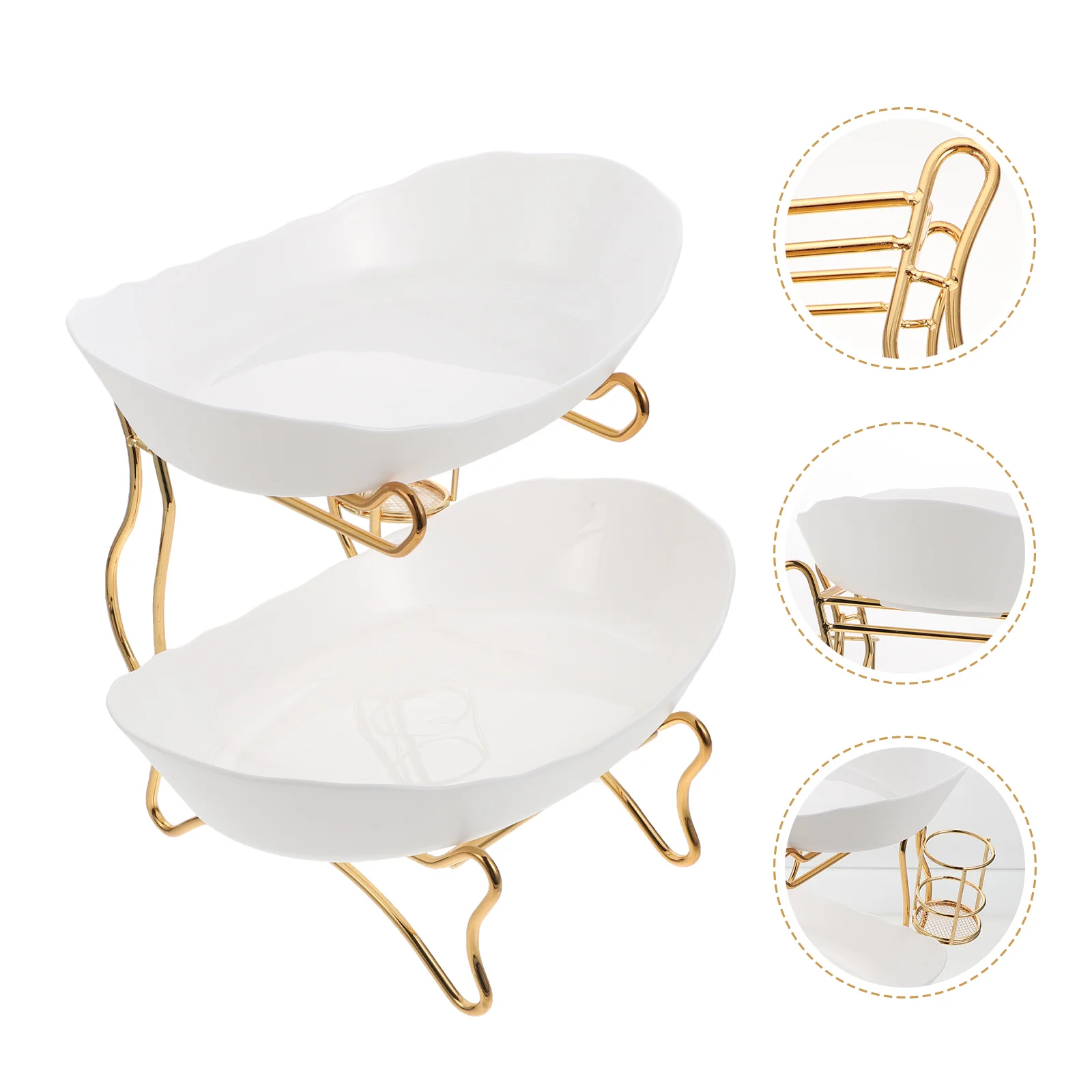 

1 Set Fruit Storage Tray Practical Fruit Organizer Useful Appetizer Tray