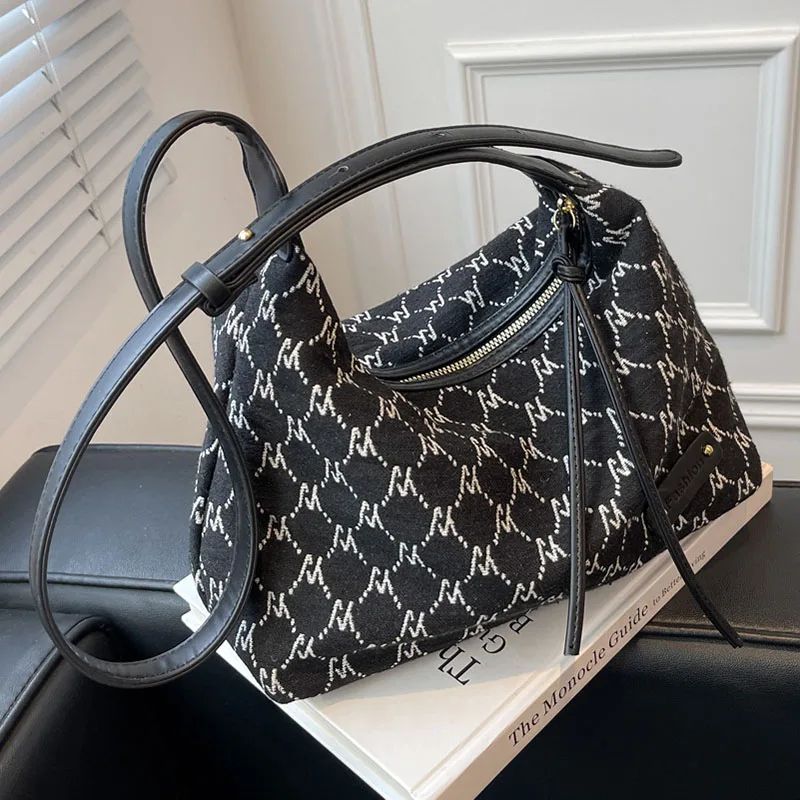 

Large Capacity Ladies Tote Bags 2021 Winter New Luxury Handbags Crossbody Bags For Women Fashion Trend Shoulder Bag Female Totes