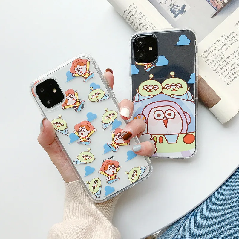 История игрушек мультфильма Woody прозрачный мягкий TPU чехол для iPhone XS Max XR X 7 8 Plus 11