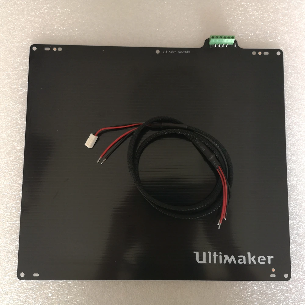 До 110 градусов 3D-принтеры Алюминий UM2 Ultimaker 2/Ultimaker 2 Расширенный UM2+ принт стол с подогревом кровать 24V 3.5Ohm W/PT100