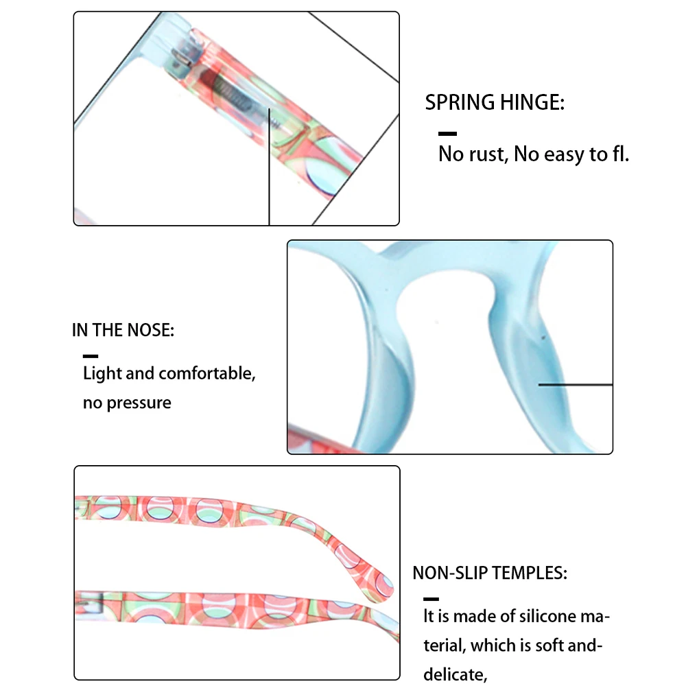 5 шт./упаковка модные очки для чтения|Женские чтения| |