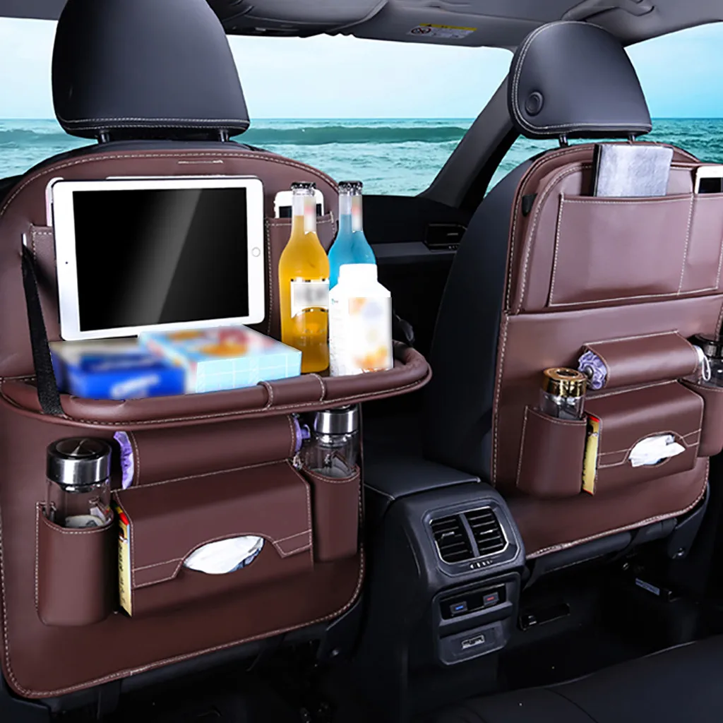 . Складная сумка на спинку сиденья автомобиля органайзер для стола карманный