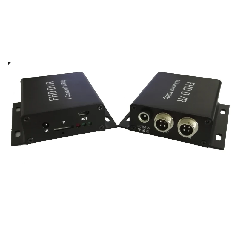 1 канал 2 в 1080P Full DVR CCTV AHD видеорегистратор для автомобильной автобусной системы