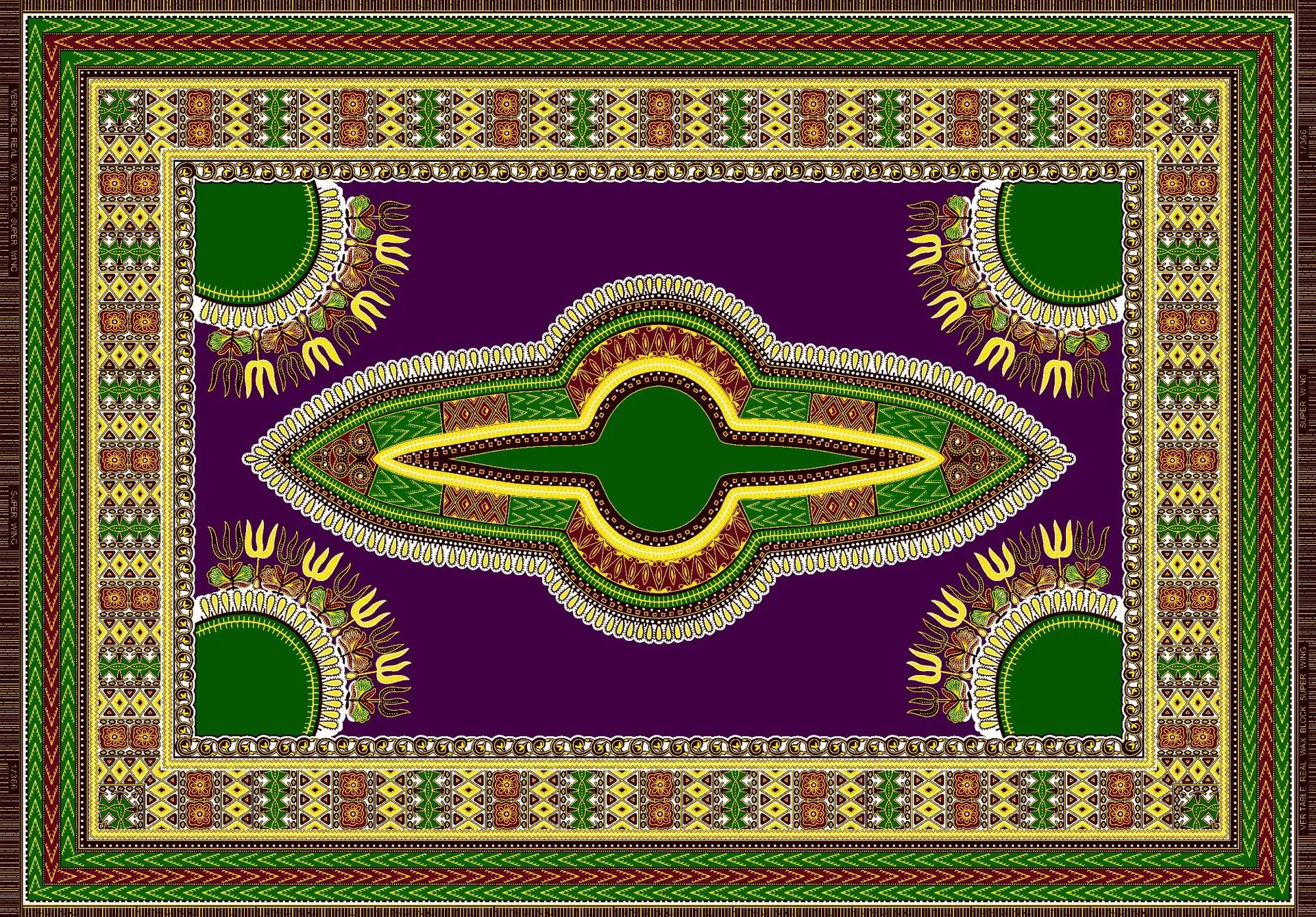 100% Cotton Ankara African Prints Batik Fabric Real JAVA Wax Fashion Sewing Patchwork Material For Party Dress Crafts DIY Pagne | Дом и сад