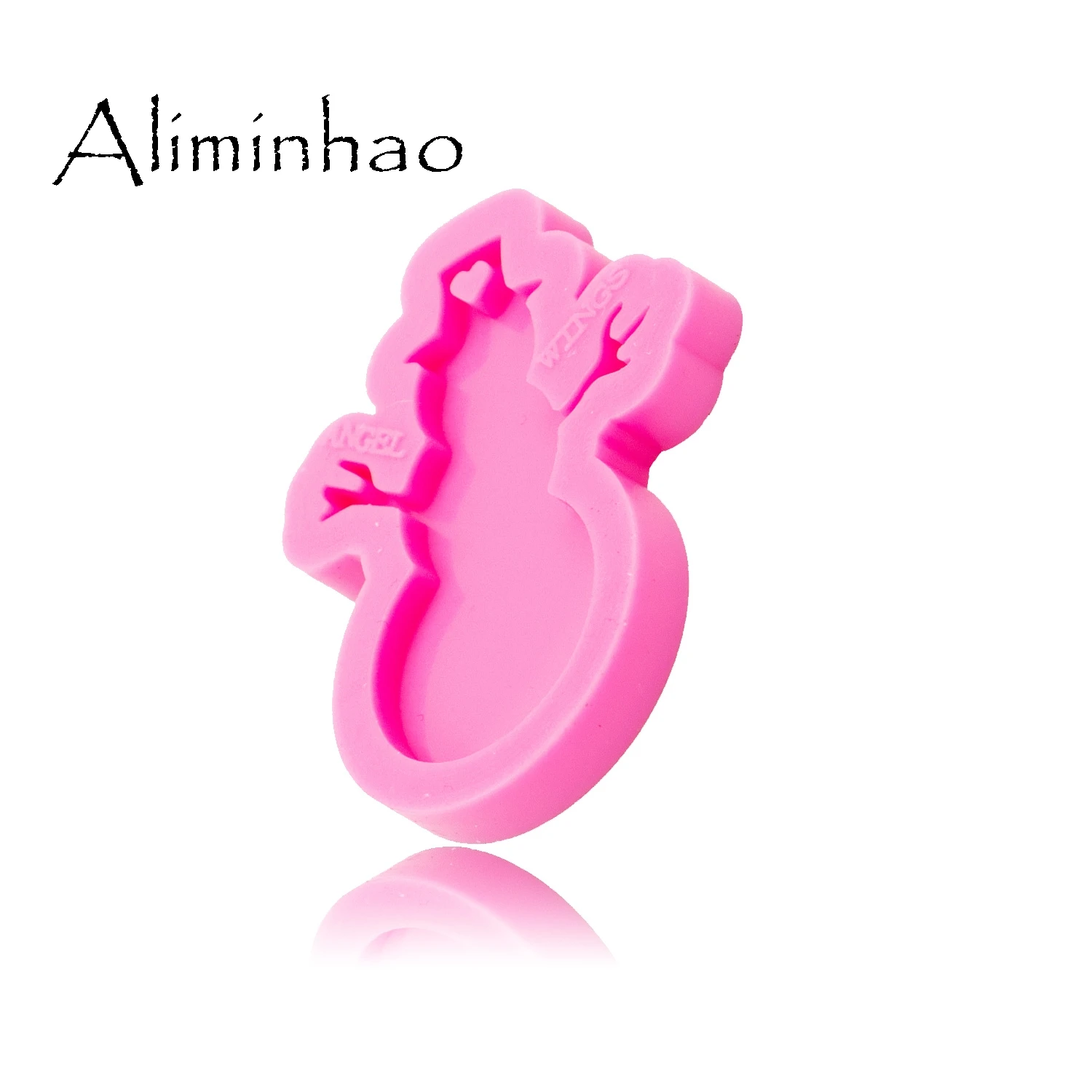 DY0254 блестящая Рождественская декоративная форма снеговика силиконовые формы DIY