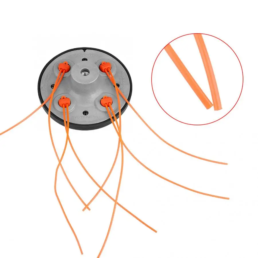 4 линии скорости удара корма стринги триммер головка бензиновой косилки кусторез