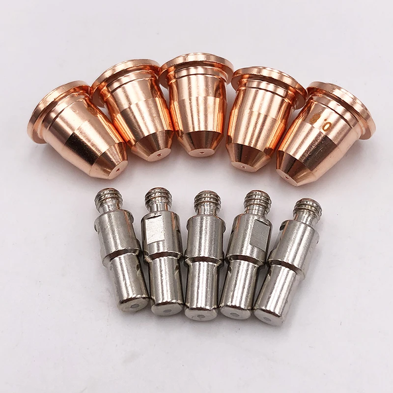 20A 30A 40A Trafimet 5 шт. электроды PR0110 + наконечников сопла PD0116 для S45 CUT55 PT-40 PT40 IPT-40 PT 40 HC4000 |