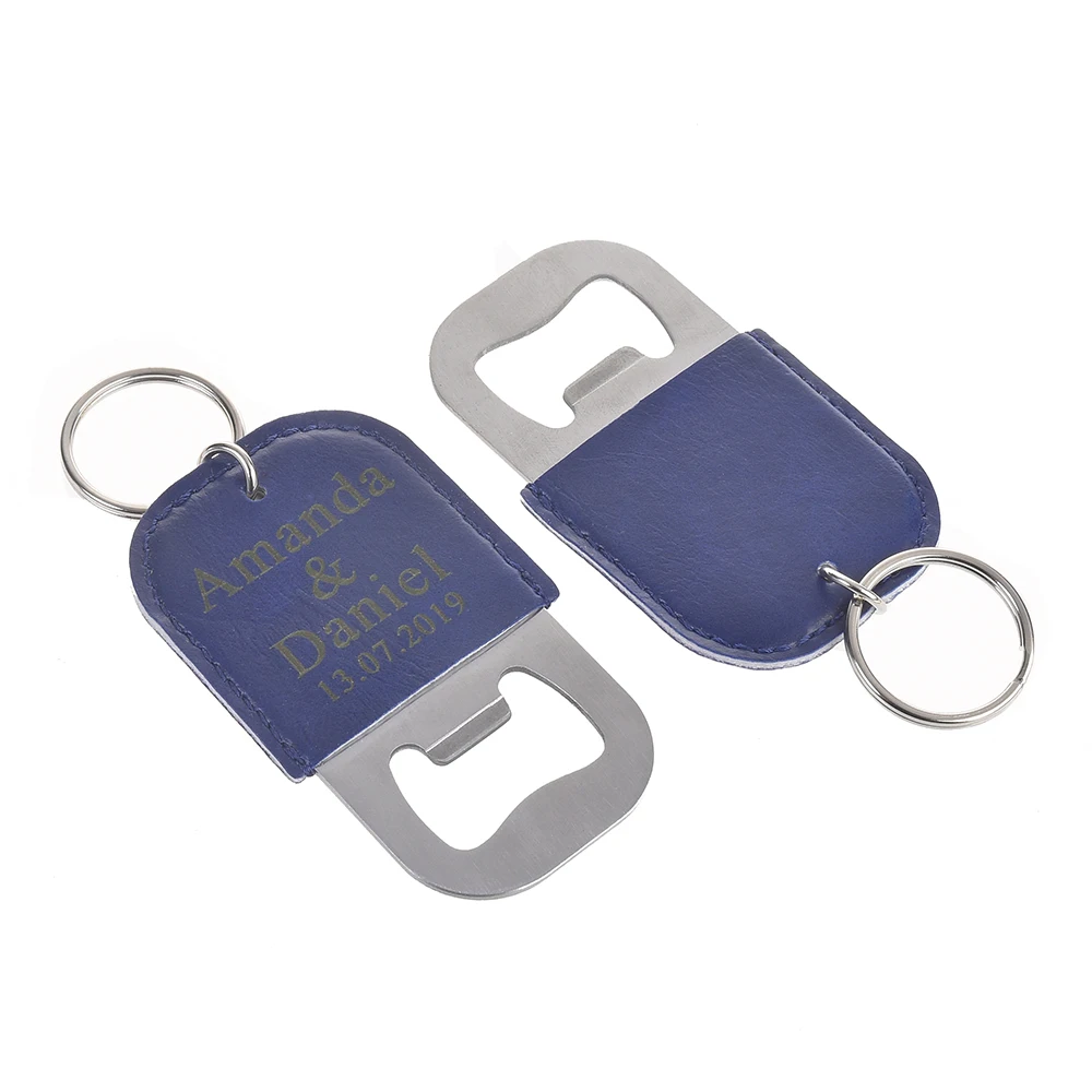 30 шт. Открывашки для ключей из нержавеющей стали и кожи | Дом сад