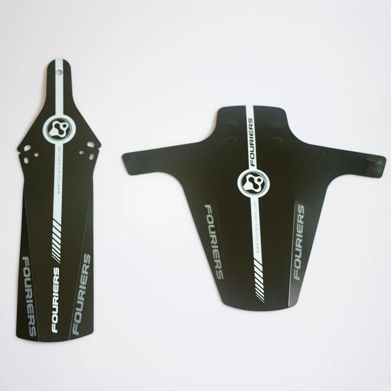 Заднее и переднее крыло для велосипеда FOURIERS MTB быстросъемный черный|крылья| |