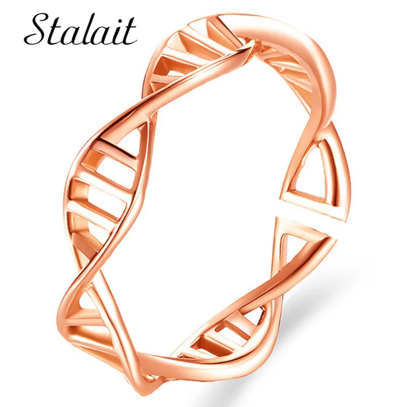 

Adjustable Hollow Cross Stripes Rings Fish Bone Rose Gold Color Wedding Copper Engagement Women Princess Wedding Ring Jewelry