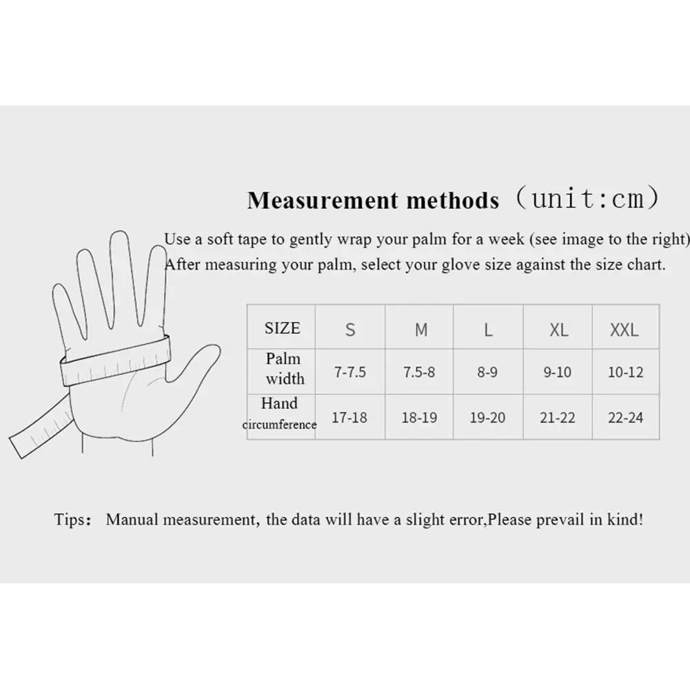 

HiMISS Winter Thermal Warm Full Finger Gloves Cycling Anti-Skid Touch Screen Warm Gloves for Winter Outdoor Sports