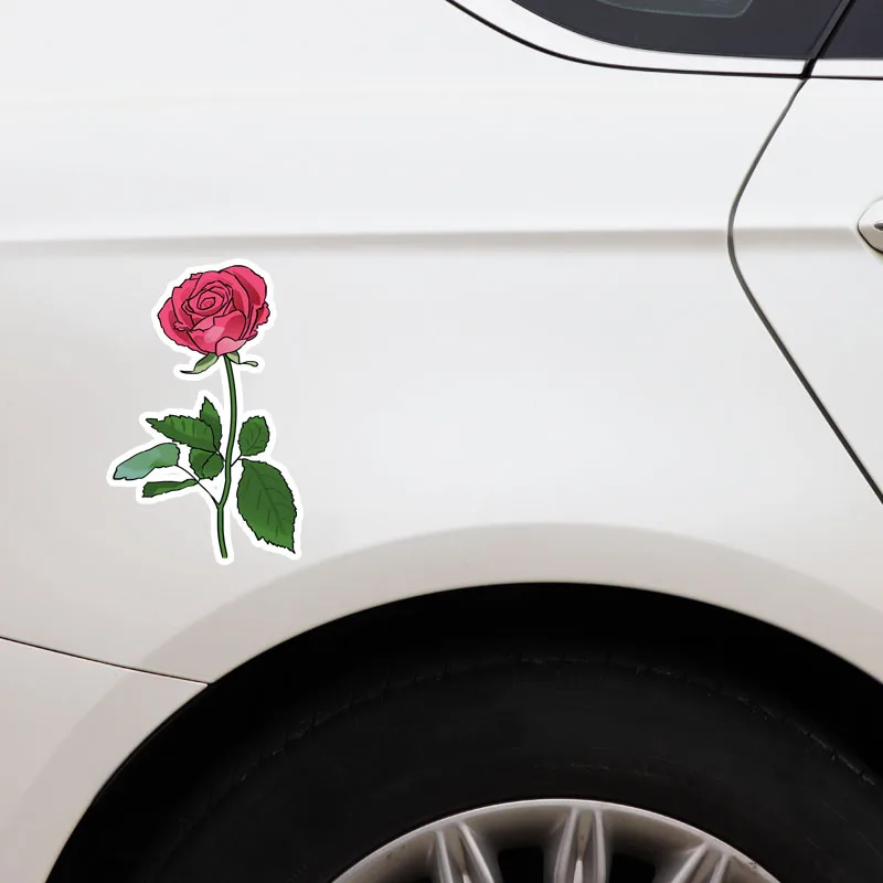 Автомобильные наклейки с цветами Aliauto Красивые розы декоративные аксессуары